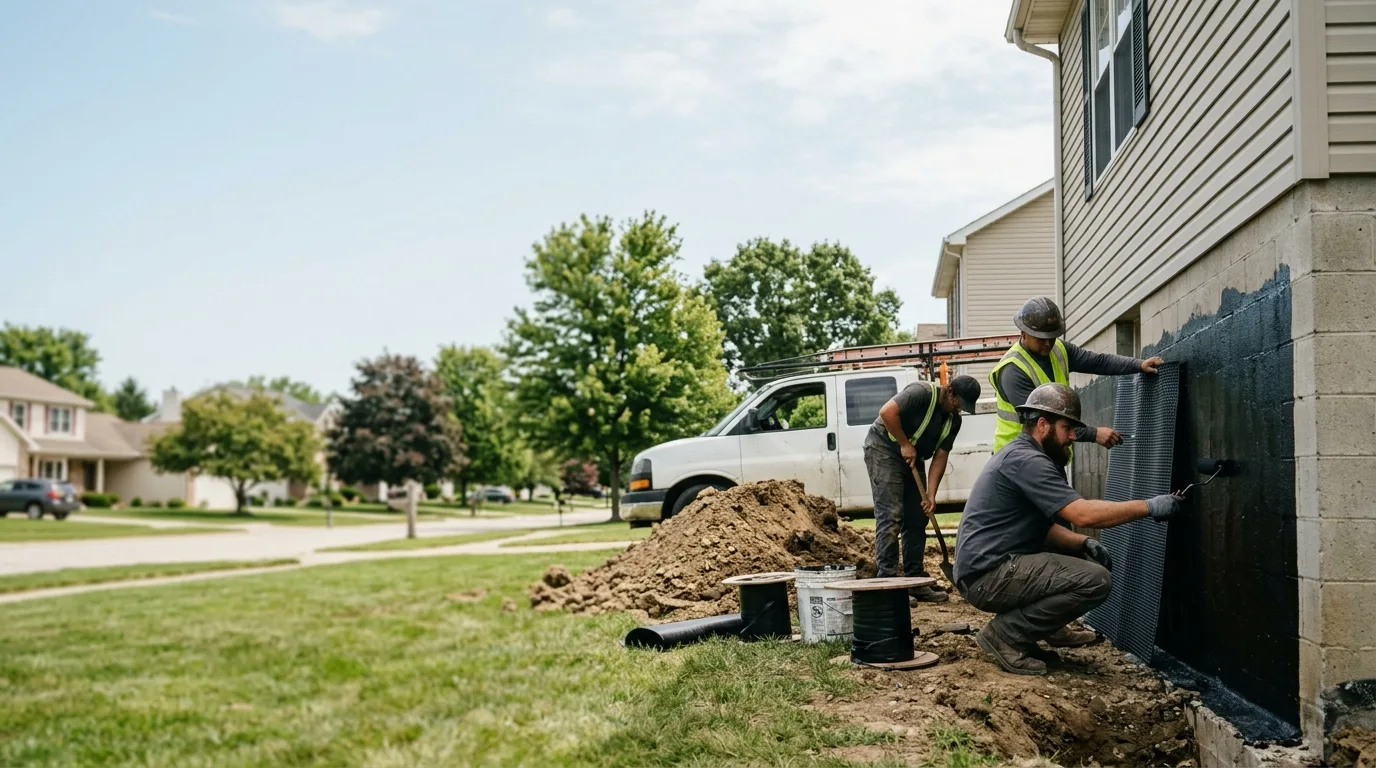 Basement Waterproofing in Manchester, IA near me